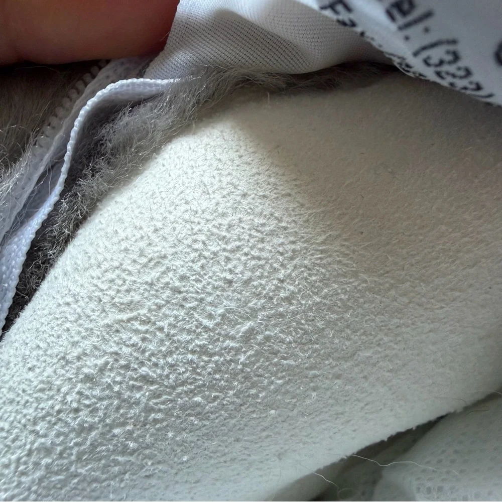 GFI Icelandic Sheepskin Pillow 18”x18” Gray Long Wool Fur.